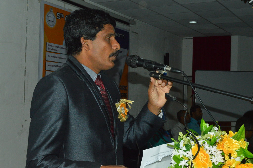 5th Annual International Research Conference 2016 FMC