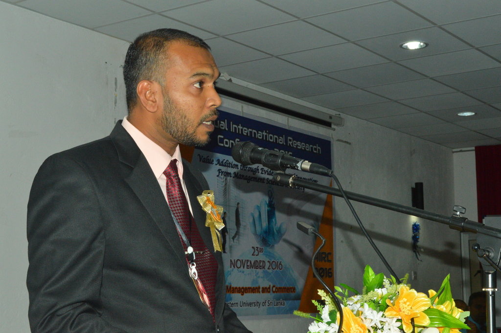 5th Annual International Research Conference 2016 FMC