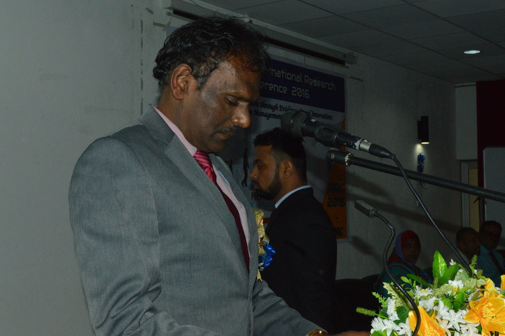 5th Annual International Research Conference 2016 FMC