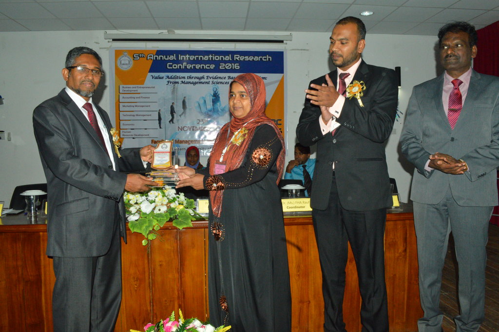 5th Annual International Research Conference 2016 FMC