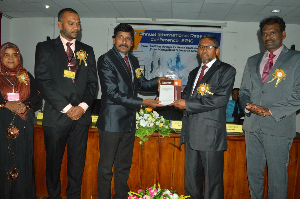 5th Annual International Research Conference 2016 FMC