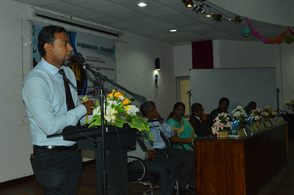 Inauguration of the 6th PGDM and MBA held successfully