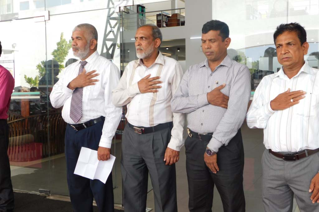University Community welcomed the New Year 2018 with Joy