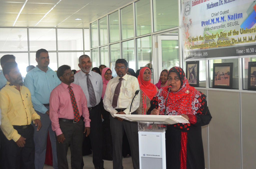SEUSL remembered Late SLMC Leader Dr.MHM Ashraff on his 67th Birthday