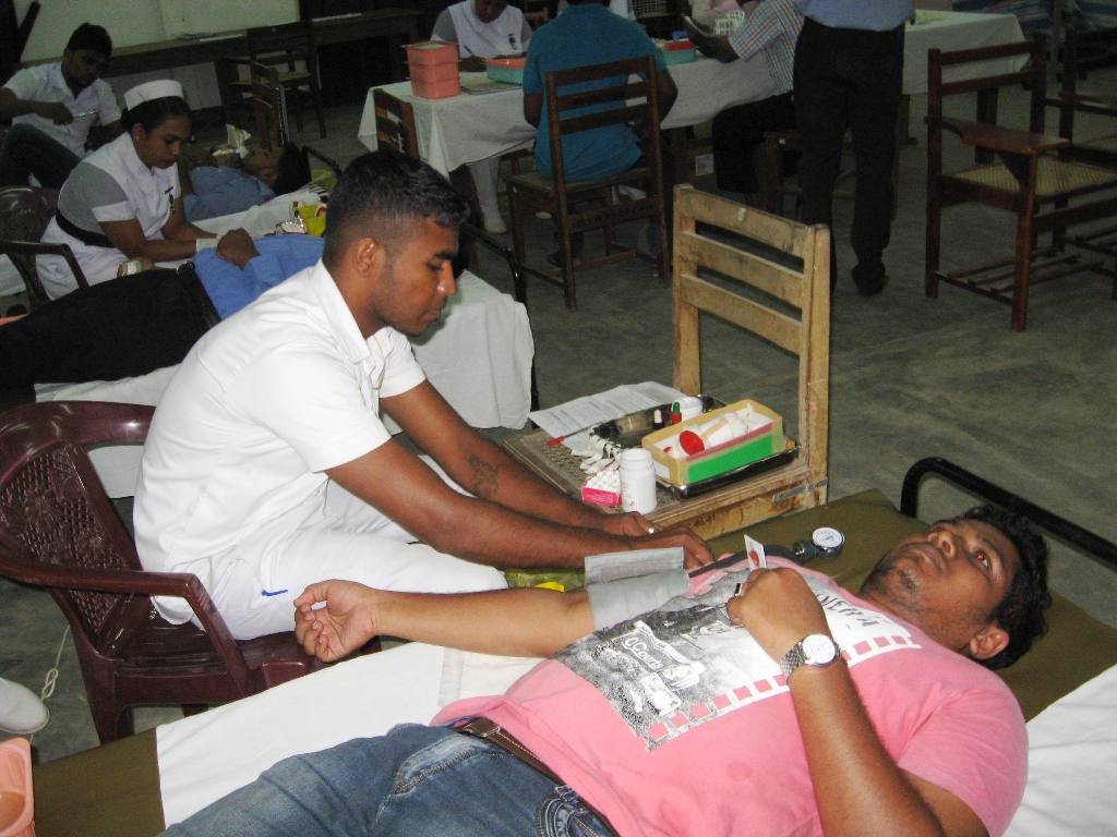 blood donation campaign organized by FAS