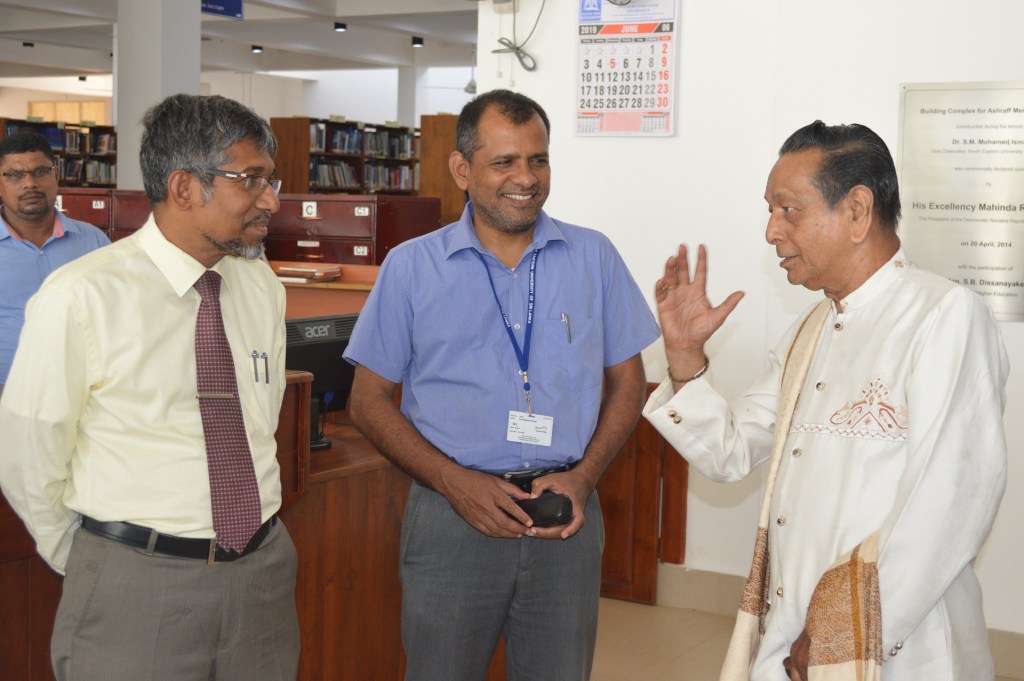 Donation of Personal Library of Mr. Maruthur A.Majeed to the SEUSL Library