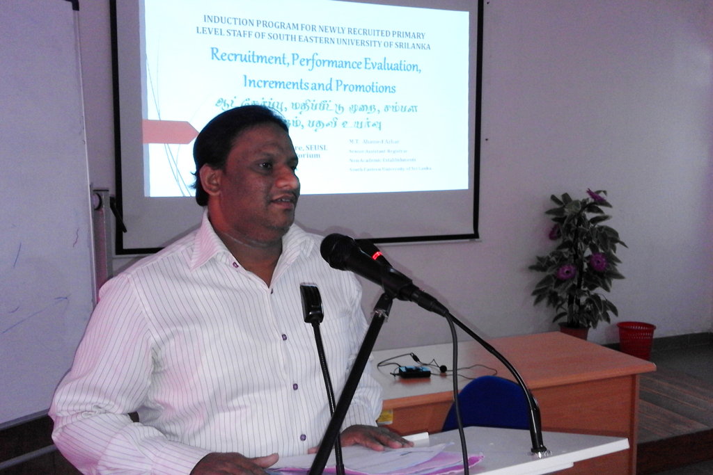 Induction Programme for newly recruited Primary Level Staff