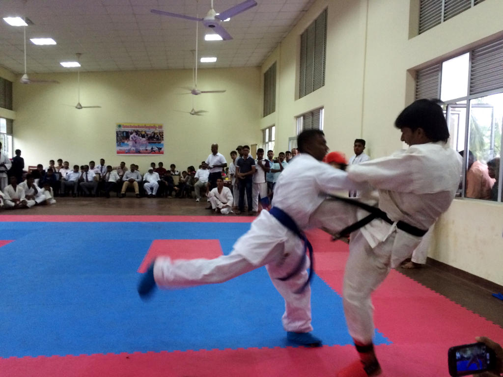 SEUSL Karate Team excelled in Karate competition and won 22 medals