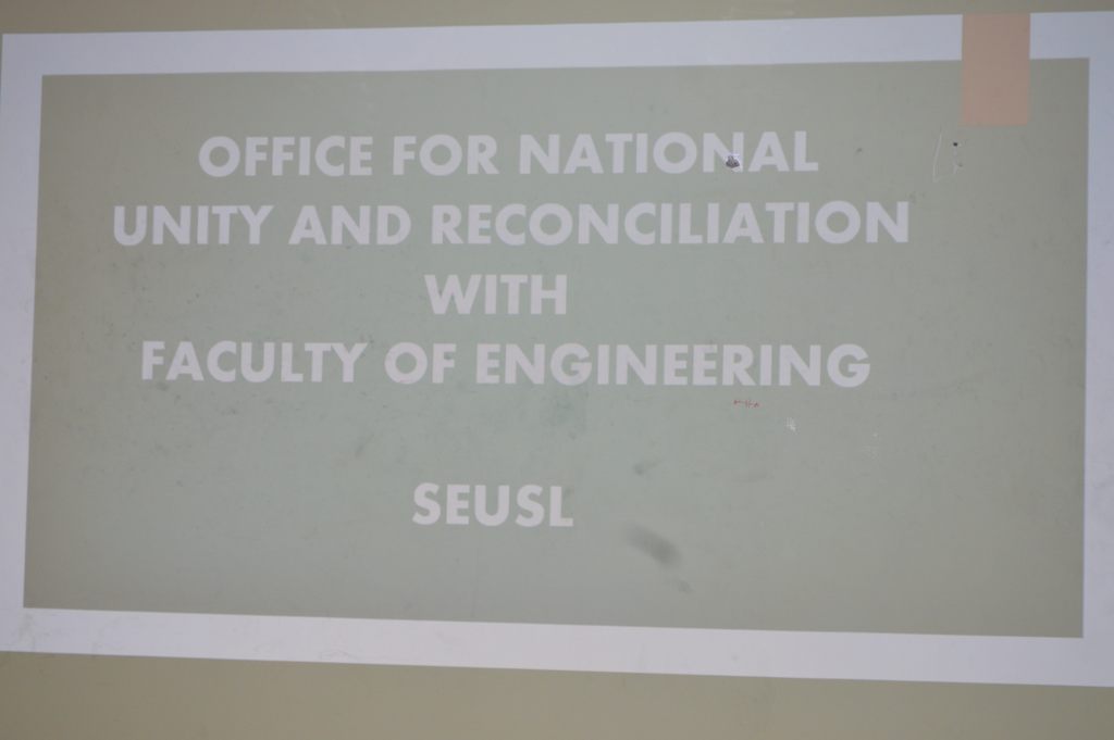 A seminar on National Unity and Reconciliation through Higher Education at SEUSL a great success