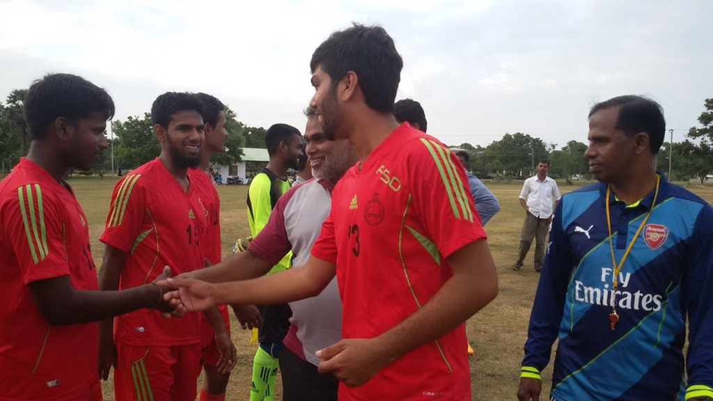 SEUSL Soccer XI registered an easy victory over Oluvil Eevan Stars Sports Club