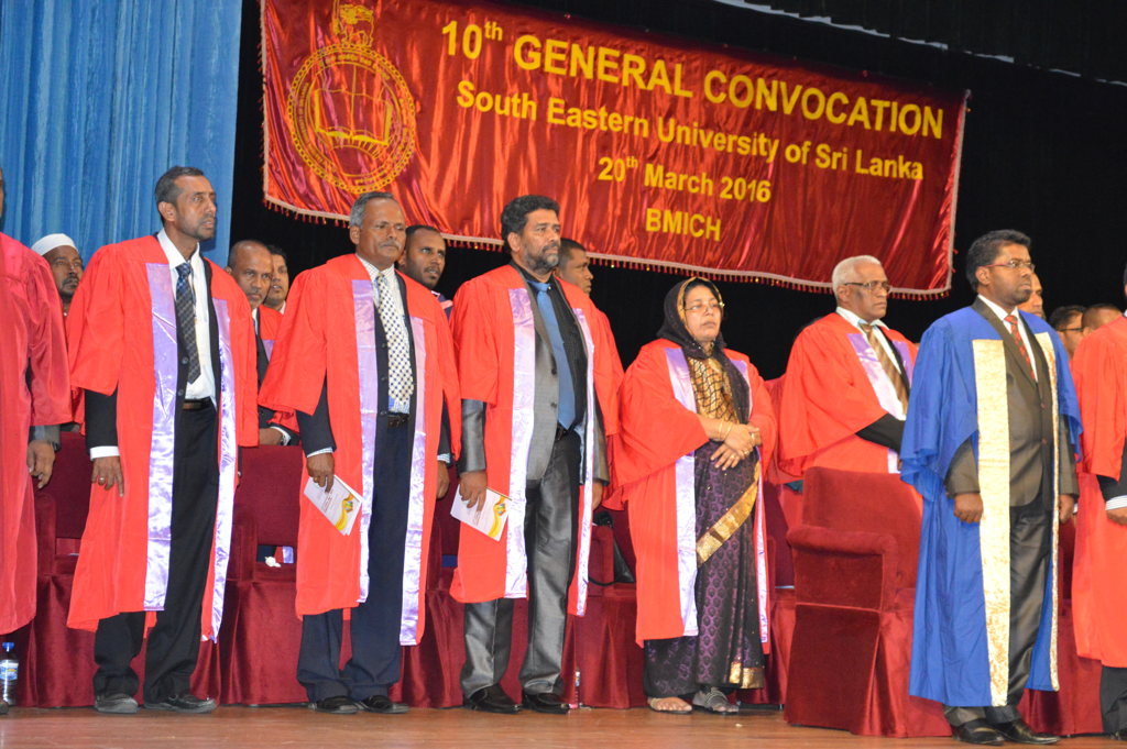 A Successful and memorable 10th Convocation of SEUSL at BMICH