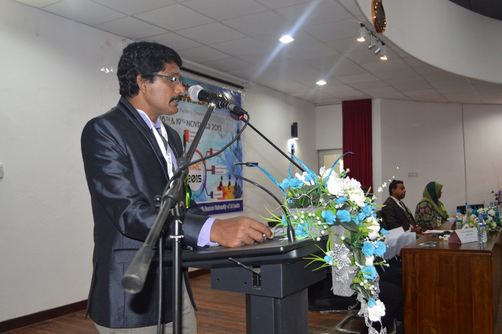 Fourth Annual International Research Conference 2015 successfully held