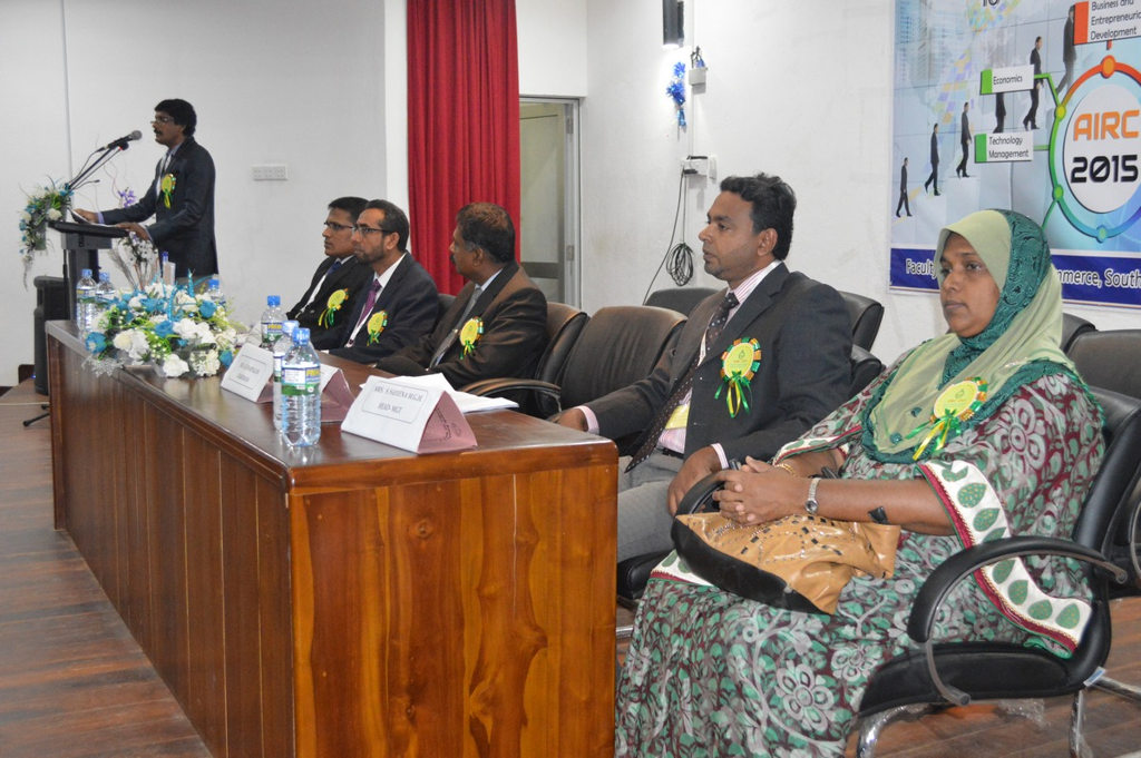 Fourth Annual International Research Conference 2015 successfully held