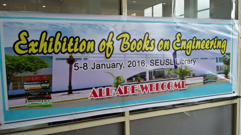 Exhibition of Books on Engineering at SEUSL Library on grand scale
