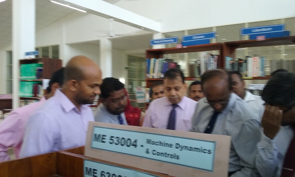 Exhibition of Books on Engineering at SEUSL Library on grand scale