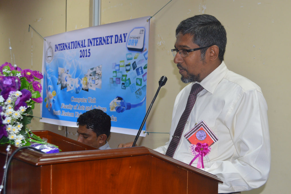 International Internet Day 2015 celebrated at SEUSL