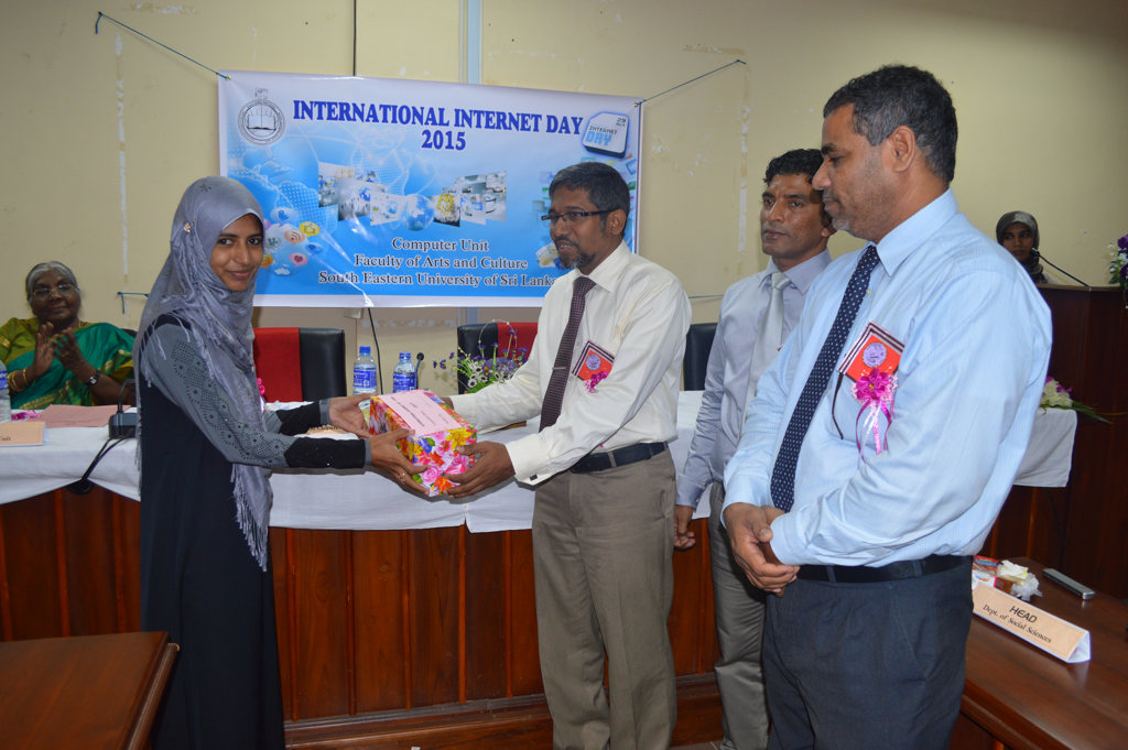 International Internet Day 2015 celebrated at SEUSL