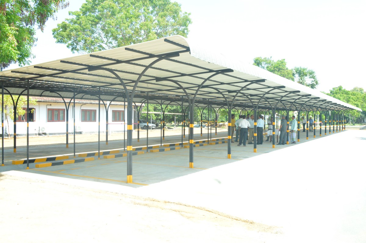 Vehicle Parking Shed opened
