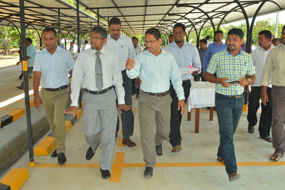 Vehicle Parking Shed opened