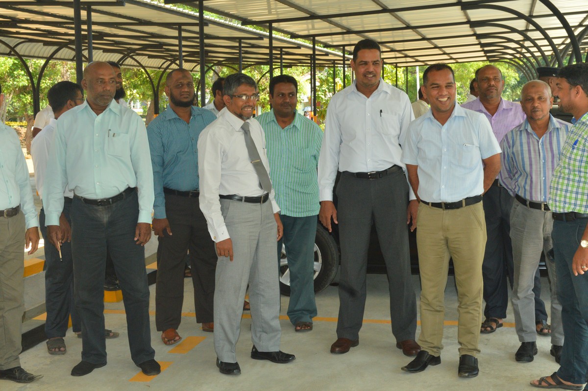 Vehicle Parking Shed opened